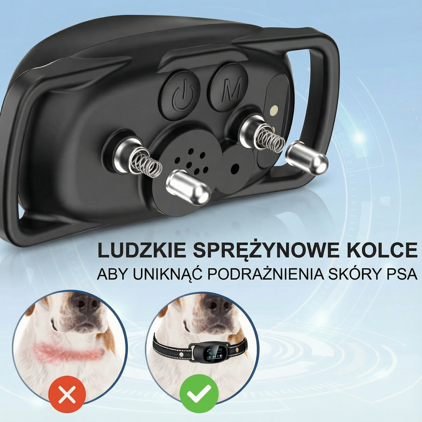 OBROŻA ANTYSZCZEKOWA TRENINGOWA DLA PSA